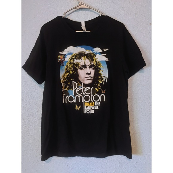 Tourneau Other - Peter Frampton The Farewell Tour Tshirt The Finale Black Size Large Rare Music T